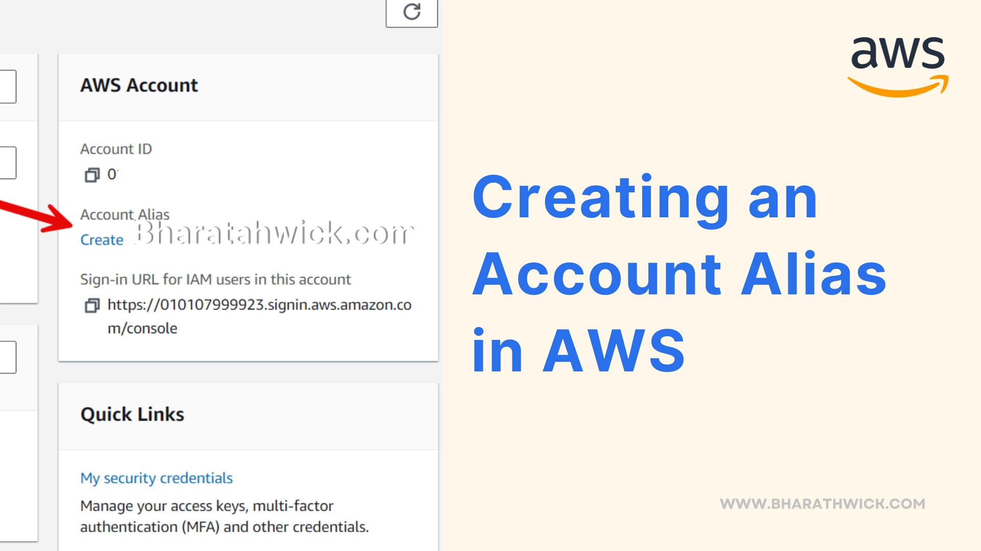 How to Create an Account Alias in AWS
