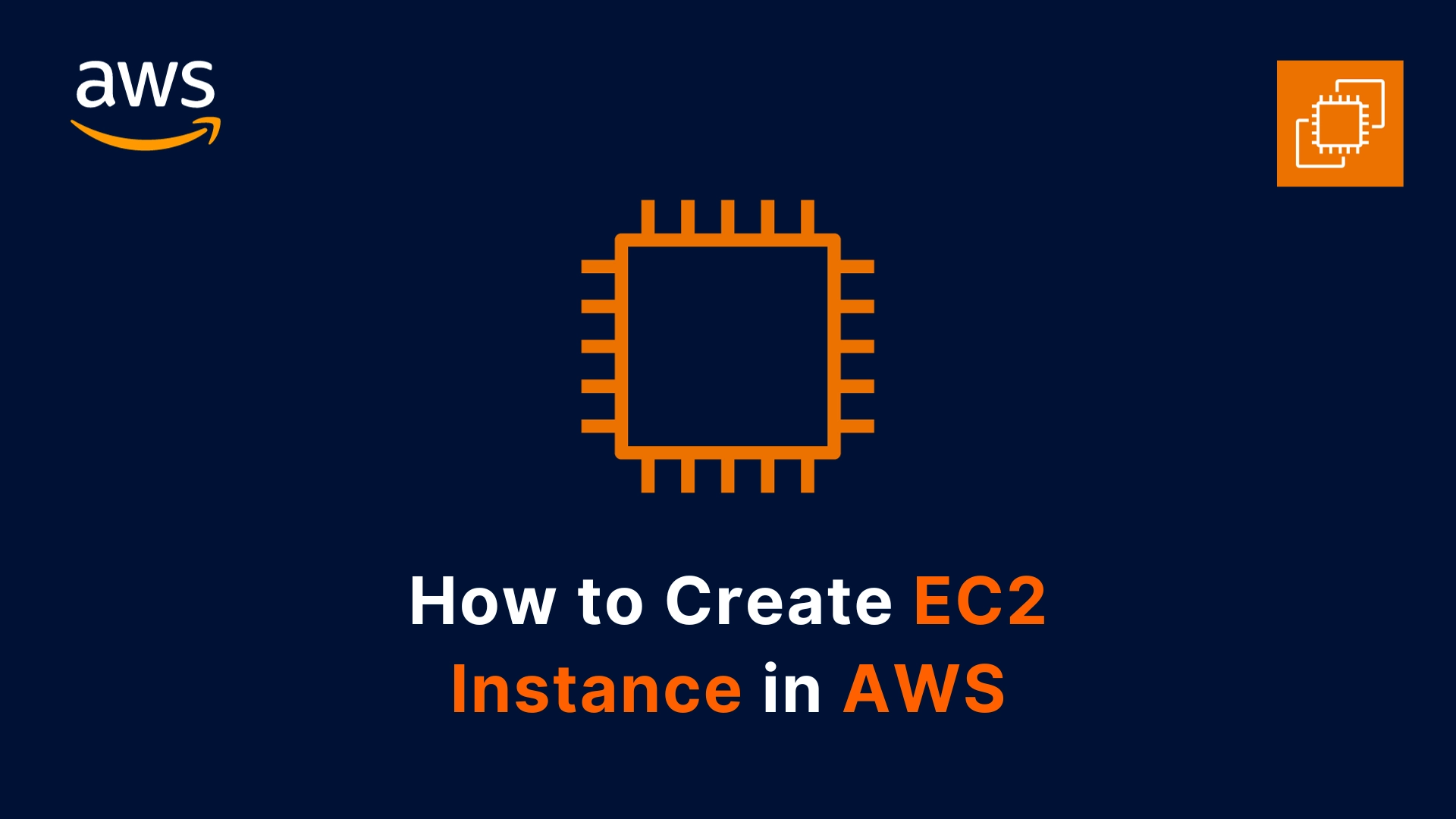 how to create ec2 instance in aws