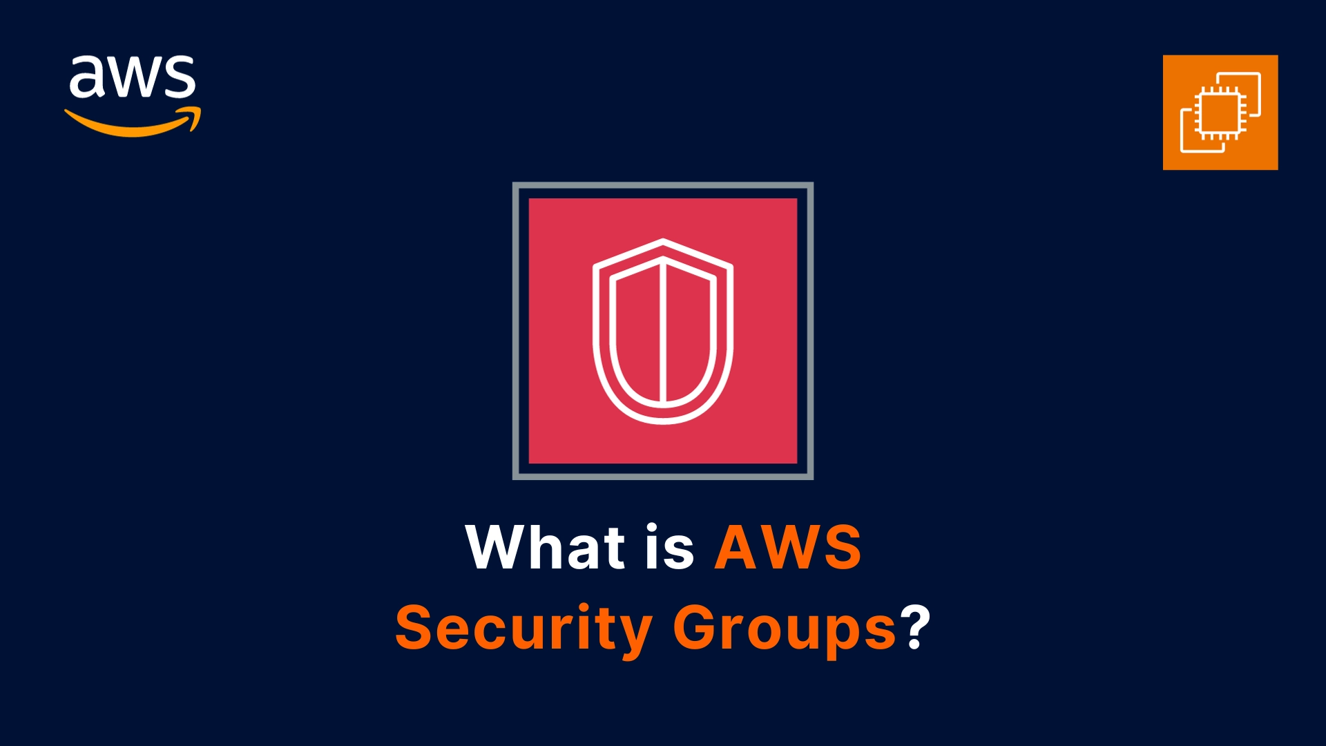 what is aws security groups